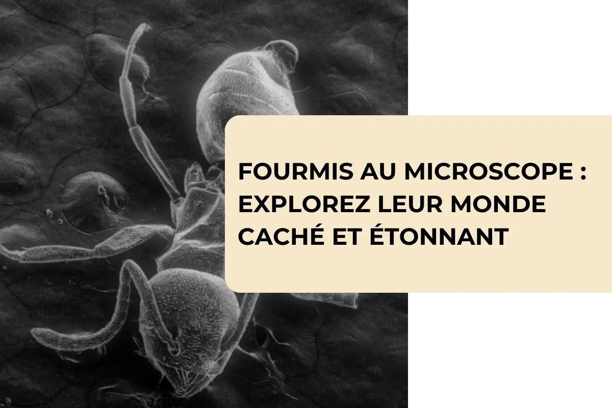 Fourmis au microscope : explorez leur monde caché et étonnant - BBChoupette