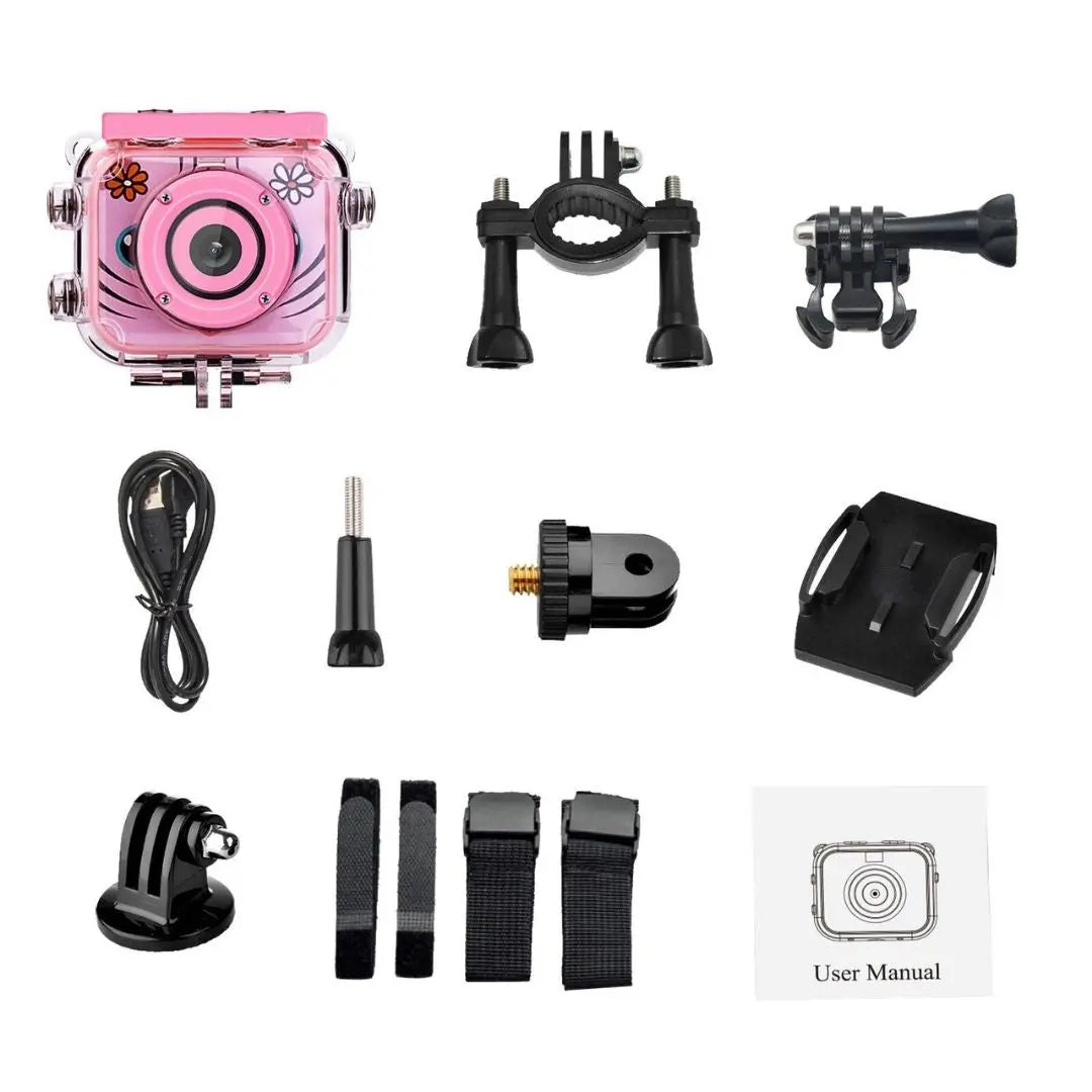 Appareil Photo Enfant Étanche Orange – ExploraCam™