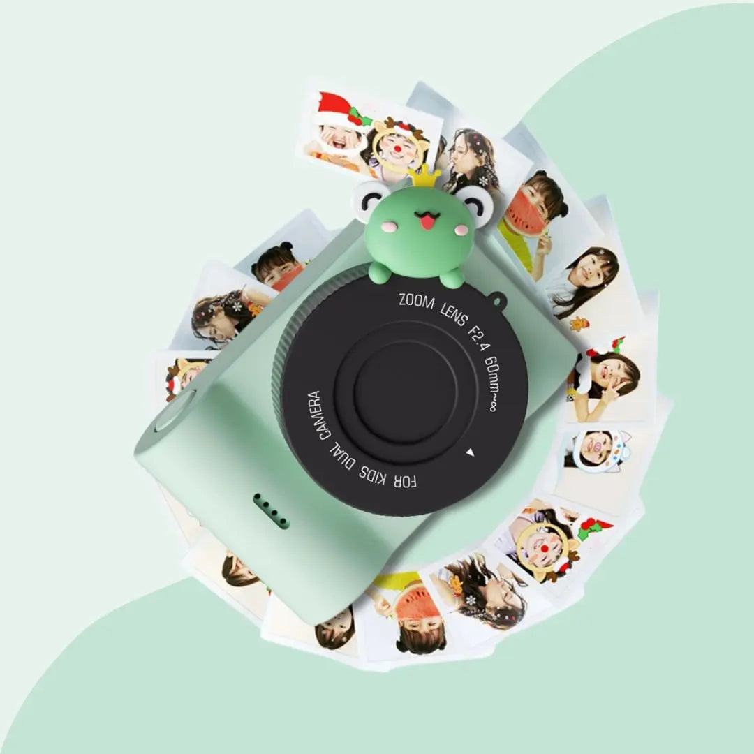 Appareil Photo Enfant Vert – DreamPix Frog™