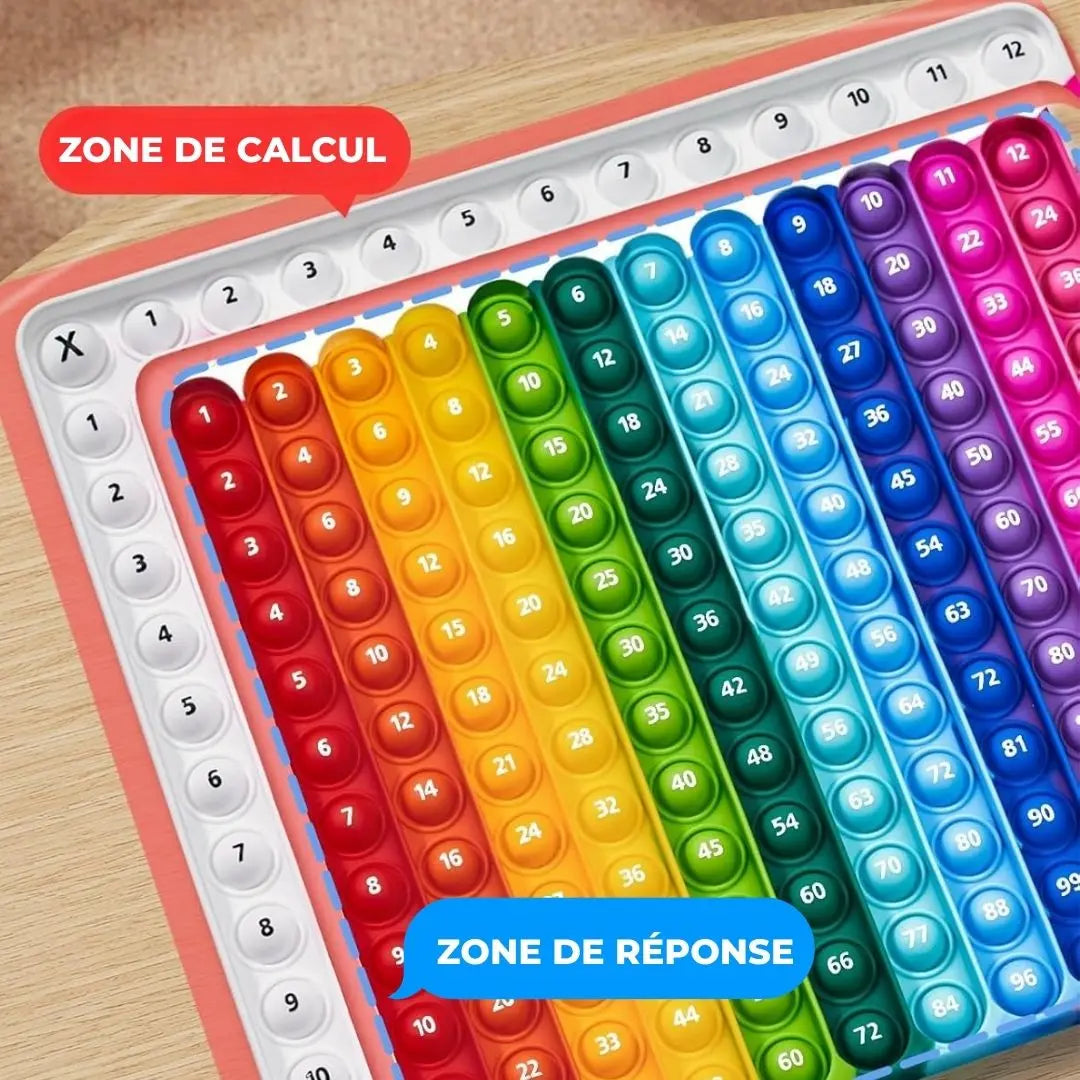 Jeu de Maths avec Cartes Flash & Tapis – PopPopMath™