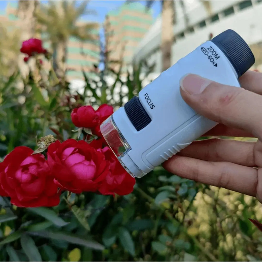 Microscope de Poche 60-120x - PocketScopeFun™ 1.0