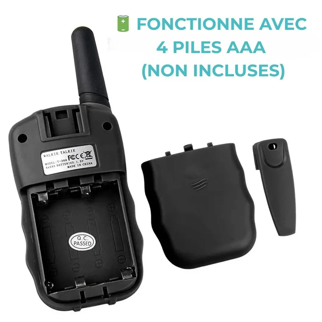 Talkie Walkie Enfant 22 Canaux 3 km de Portée - MiniRanger™