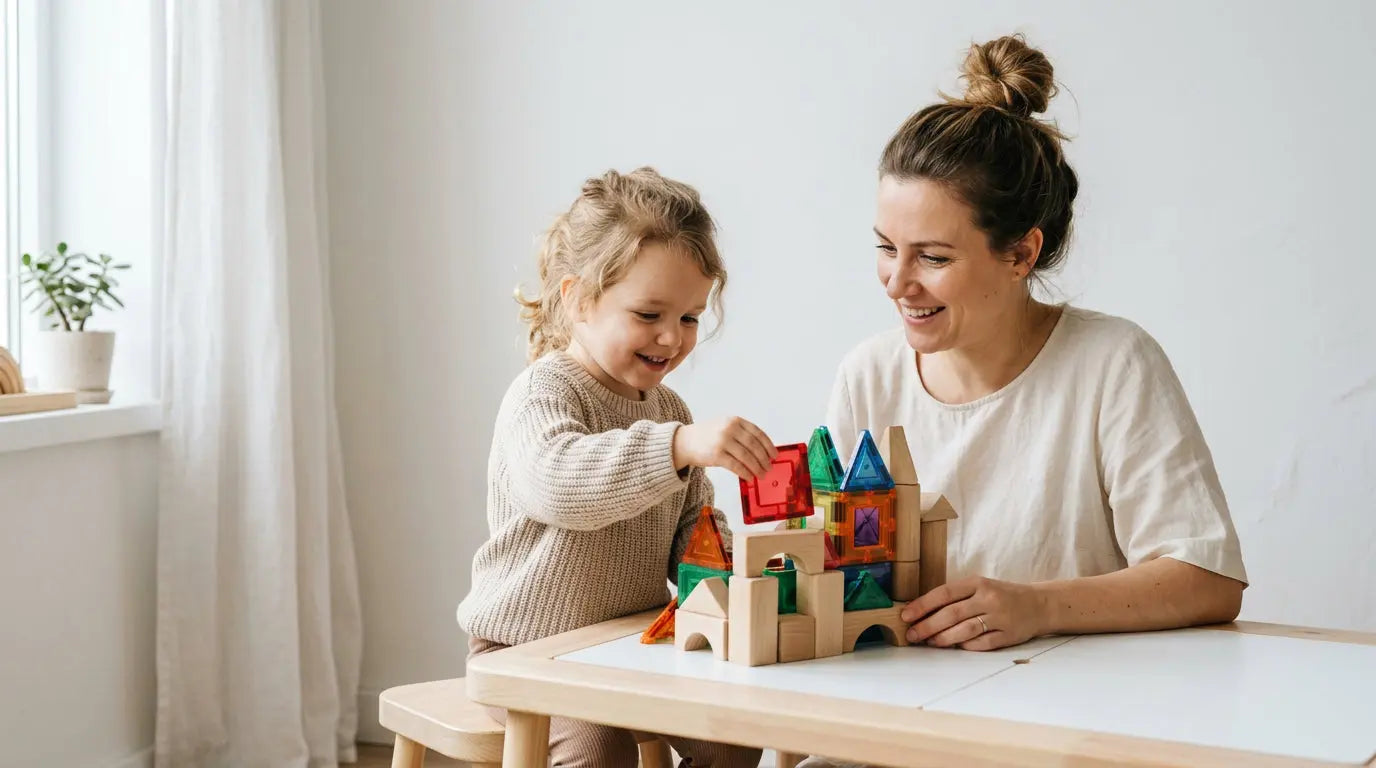 Jeux de construction pour enfant : pourquoi le bois et le magnétique changent tout