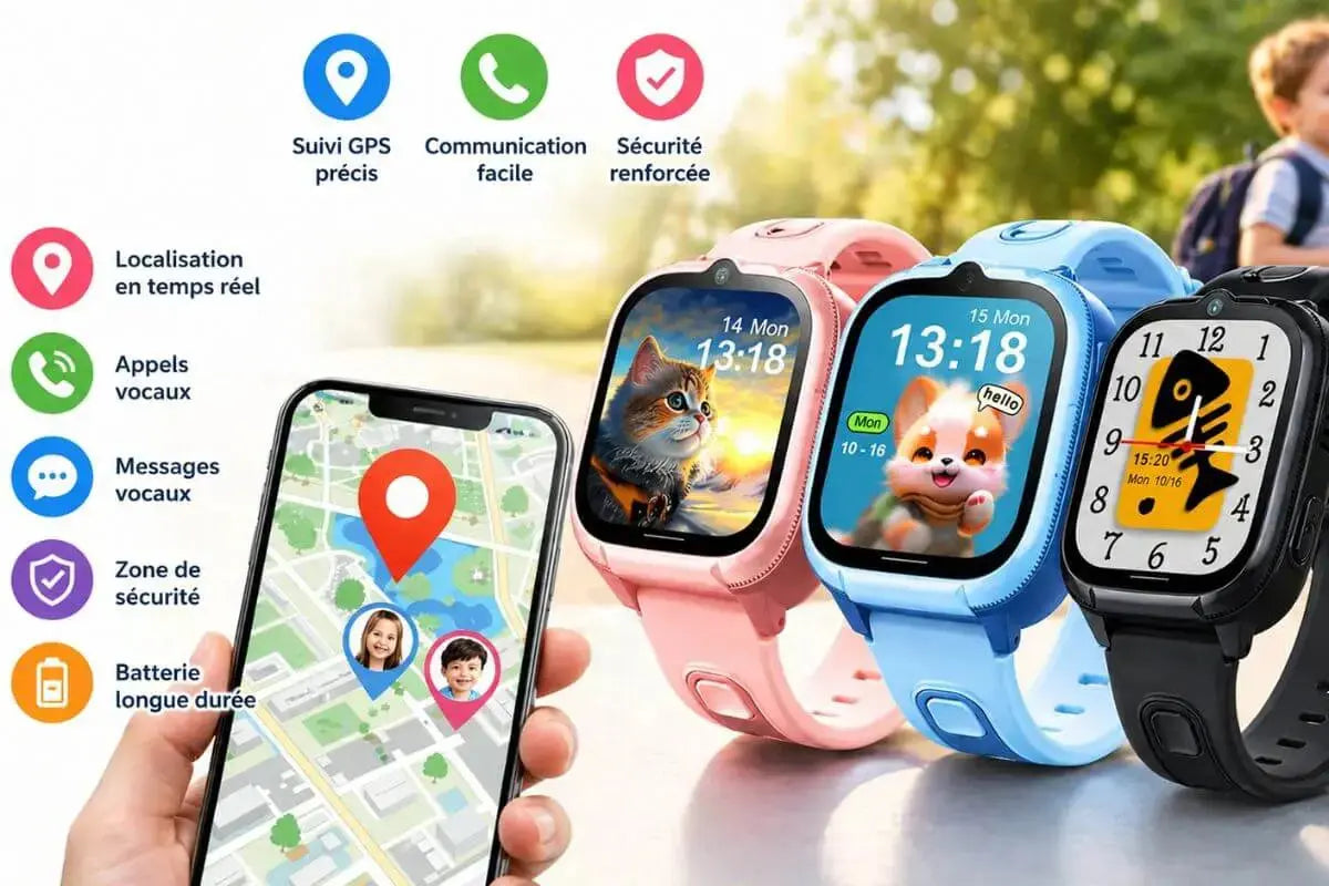 Montre GPS enfant : comment choisir la meilleure pour la sécurité ? BBChoupette