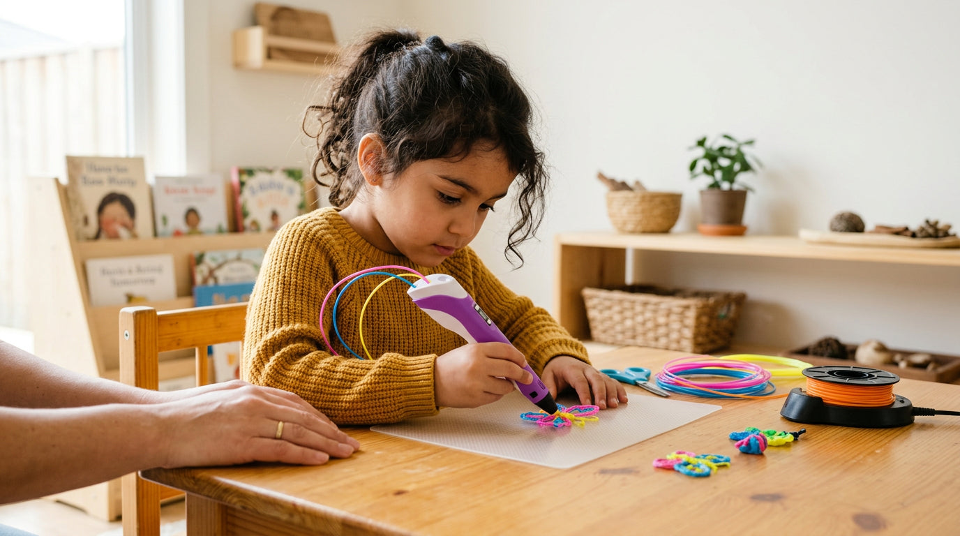 Stylo 3D enfant : à quel âge peut-on commencer ? Guide complet 2026