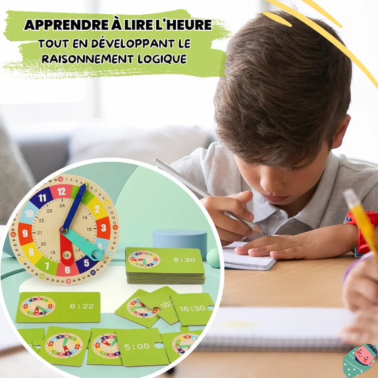 L'APPRENTISSAGE DU TEMPS EN S'AMUSANT | HORLOFUN™