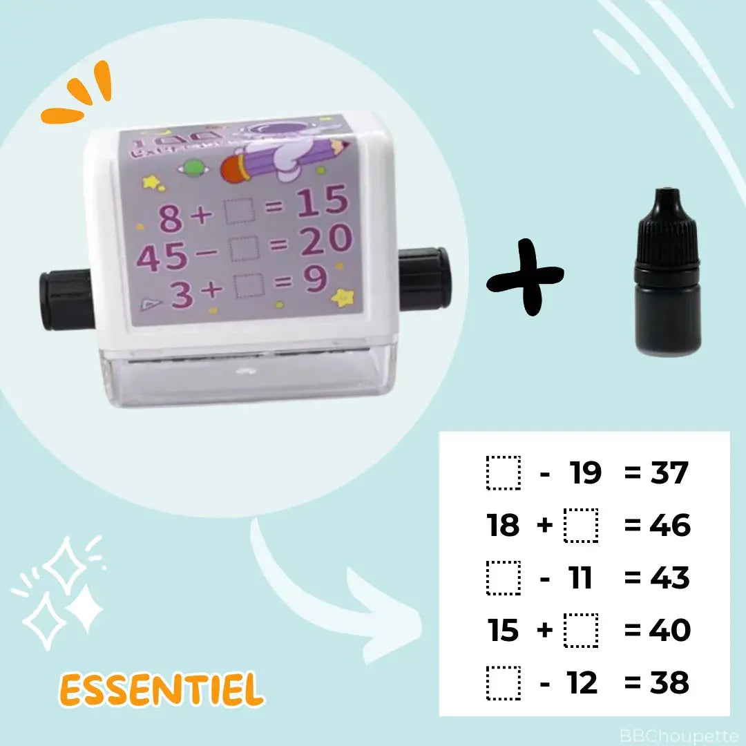 Additions & Soustractions Simplifiées - Mathéroule™ Trio 