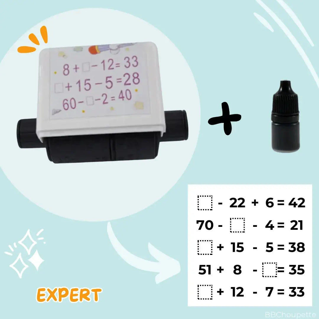 Additions & Soustractions Simplifiées - Mathéroule™ Trio 