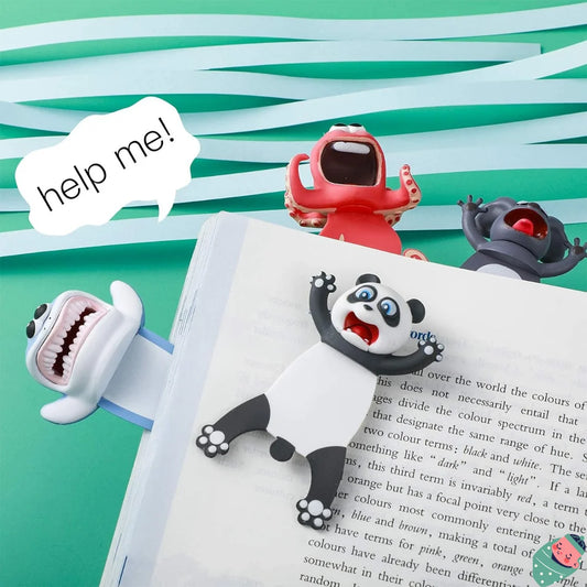 OUCH ANIMAMARKS™ | MARQUE-PAGES ANIMAUX EN 3D
