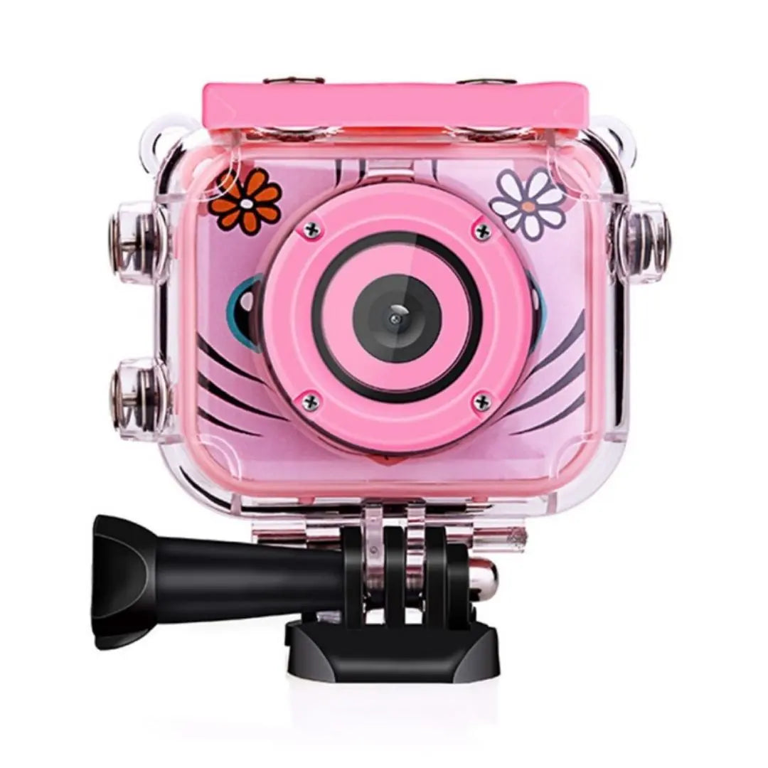 Appareil Photo Enfant Étanche Orange – ExploraCam™ 