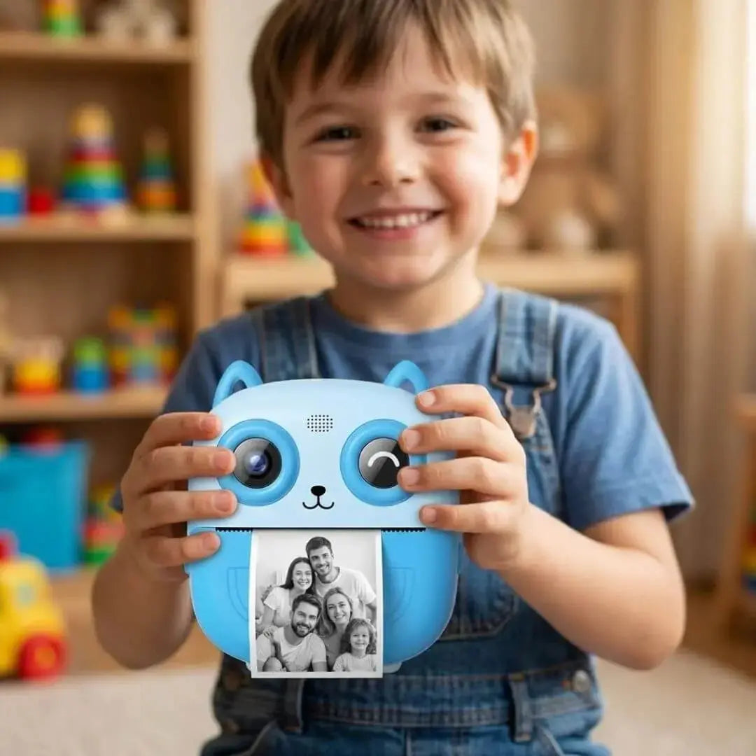Appareil Photo Enfant Instantané – 48MP – Impression Thermique 
