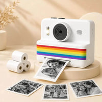 Appareil photo imprimante enfant blanc pour créer des souvenirs.