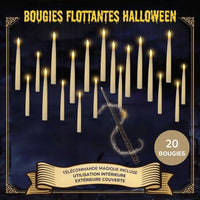 Bougies LED Flottantes Halloween – GhostlyFlame™ 