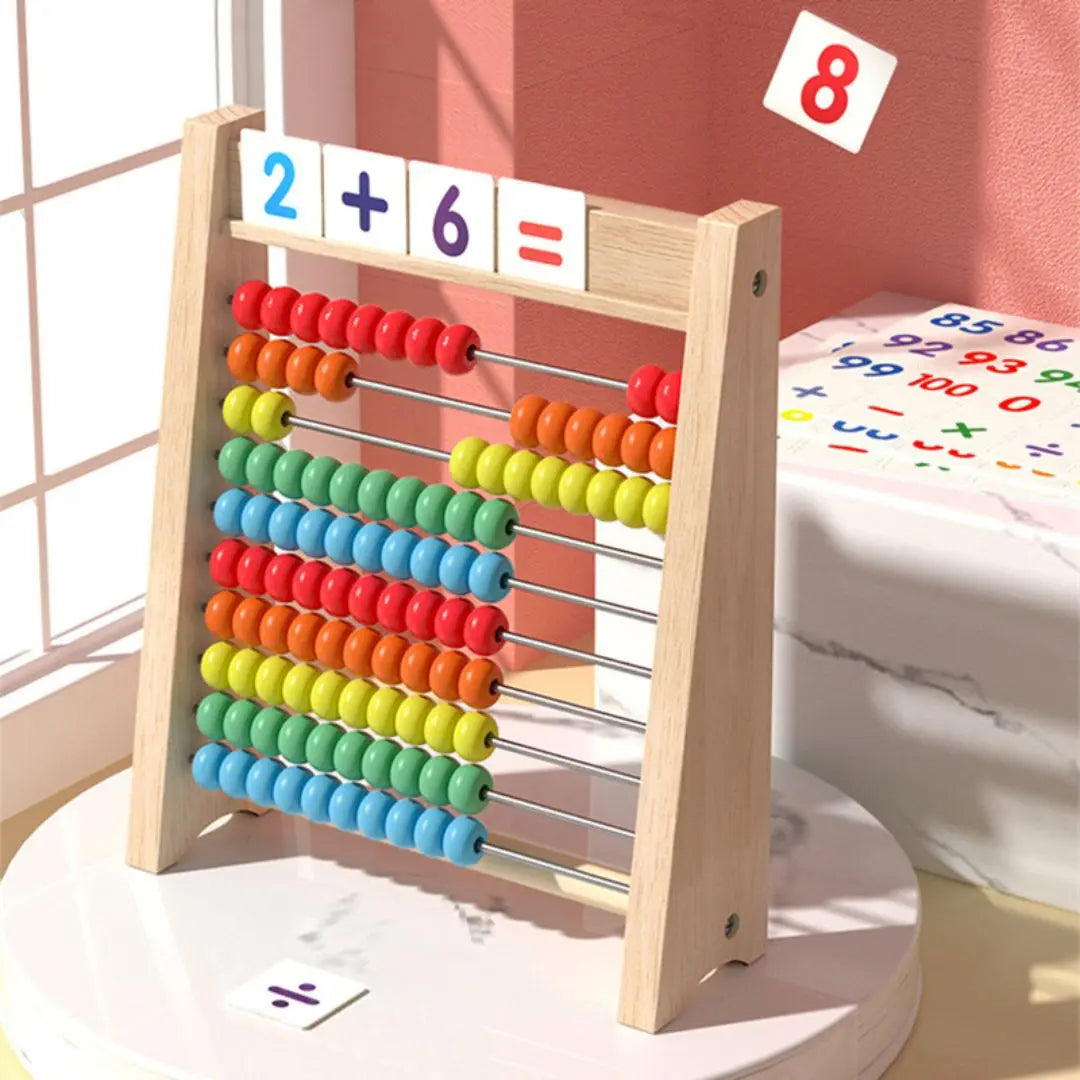 Boulier Montessori pour compter à 100 - Mathéboulier™ 