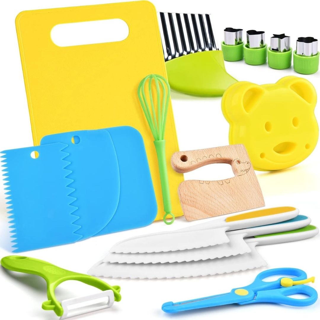 Kit ustensiles cuisine enfant - Chef en Herbe™