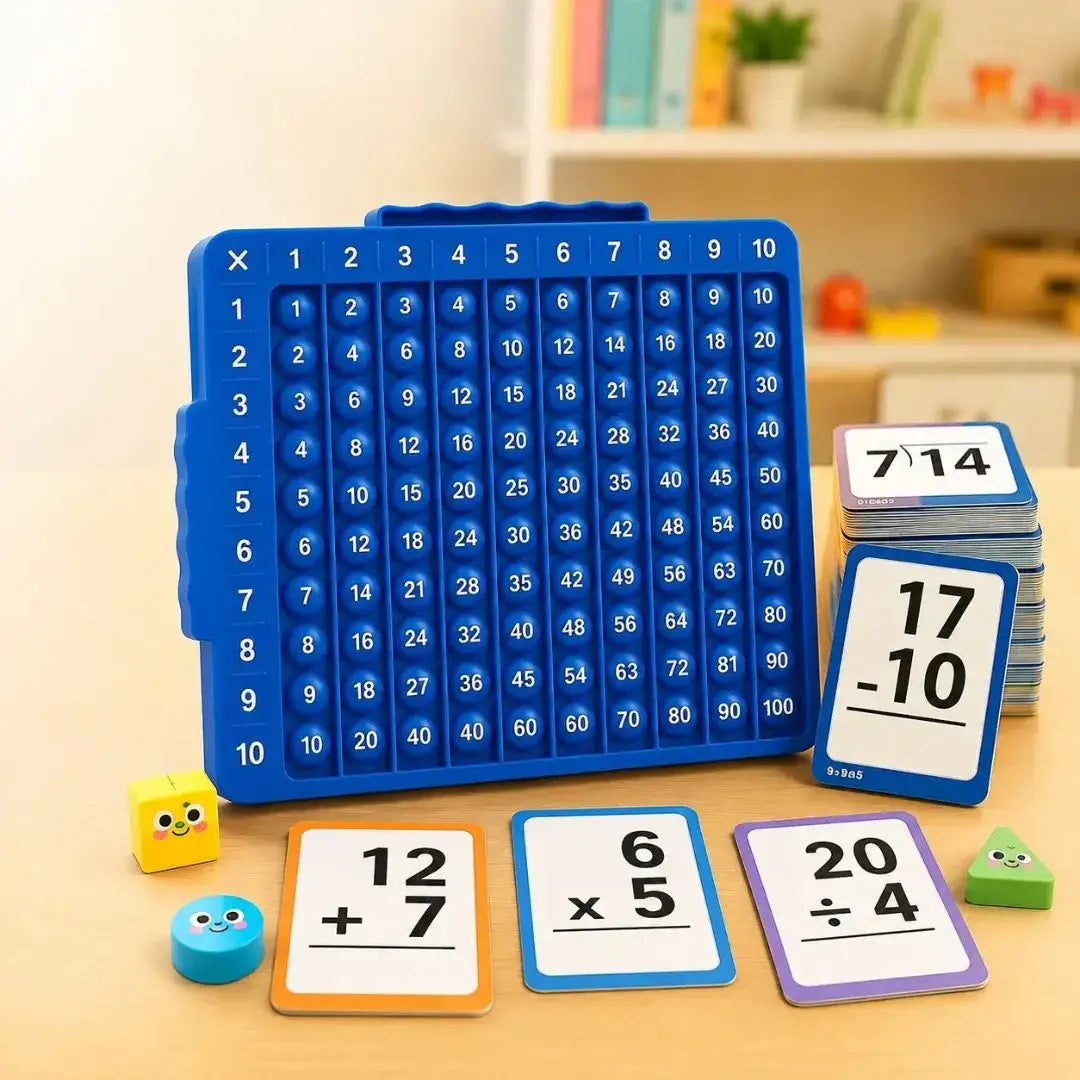 Cartes Flash Maths Enfant – Tables de Multiplication et Calcul 