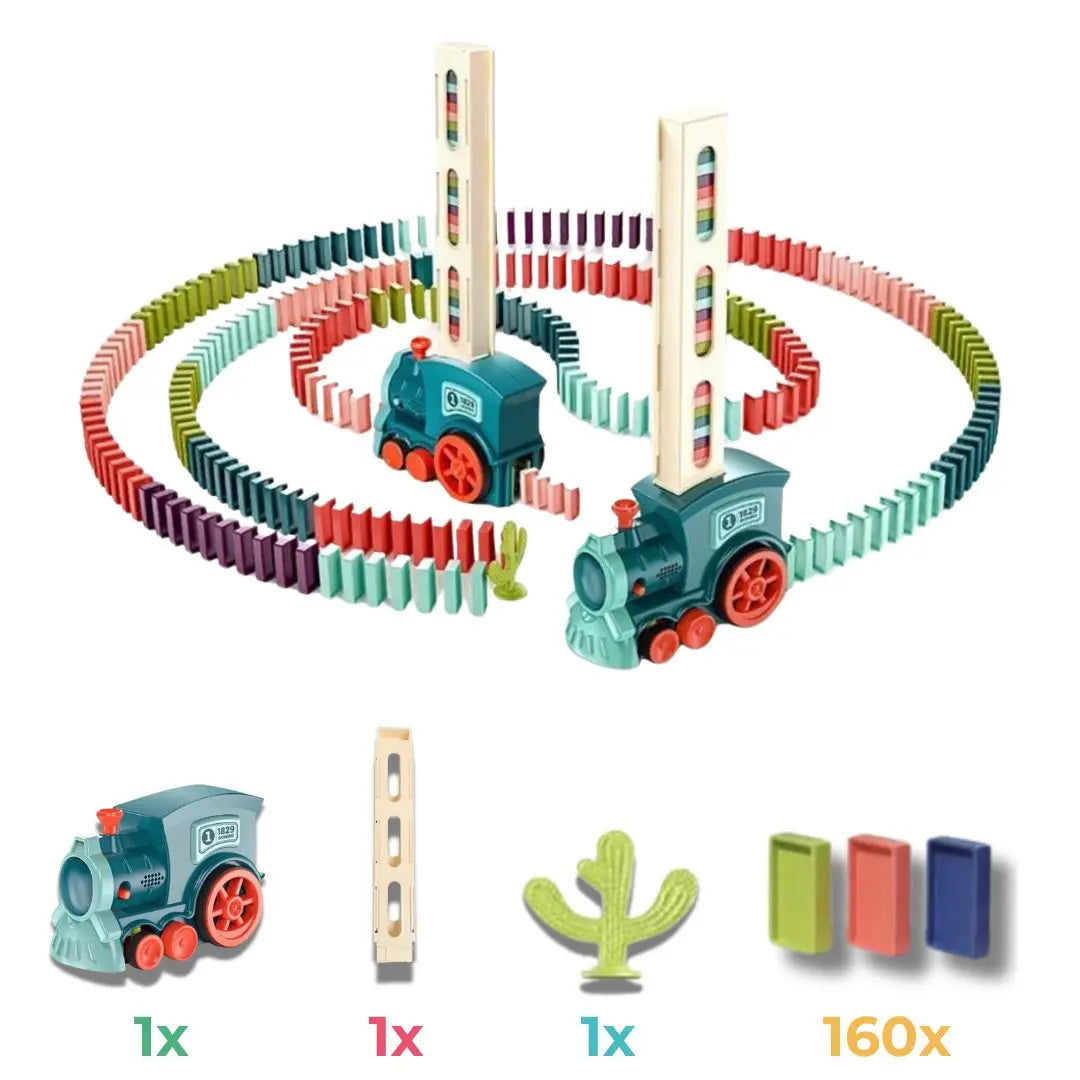 circuit-train-bleu-163-pcs