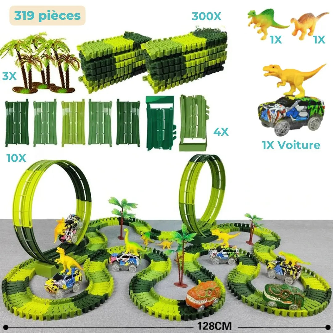 circuit voiture enfant configuration 319 pcs