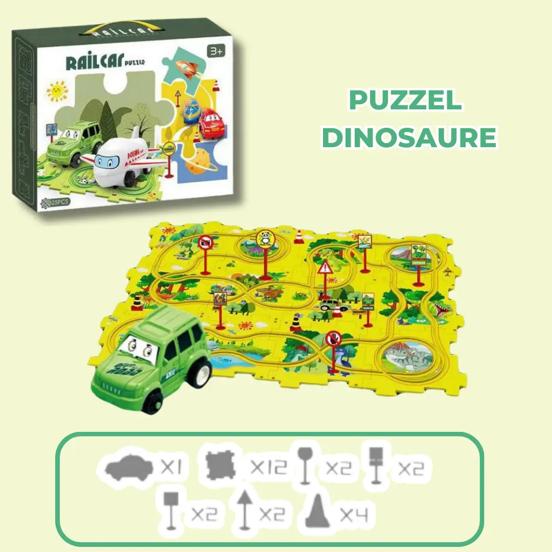 circuit-voiture-enfant-railcar-puzzel-variantes-dino