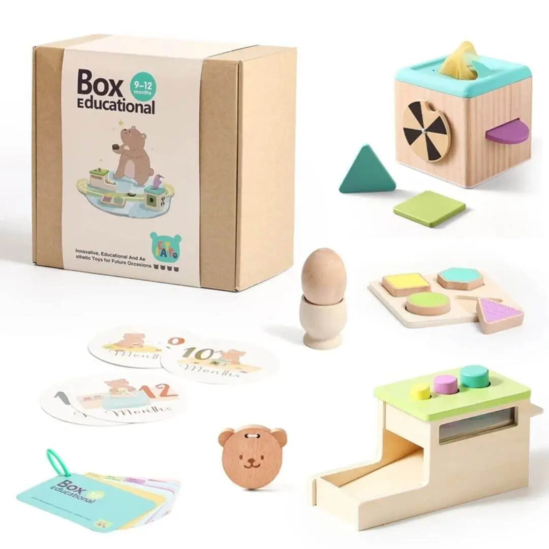 idee-cadeau-bebe-9-mois-anniversaire-Coffret-jouet-en-bois-9-12-mois-Bebe-Eveil