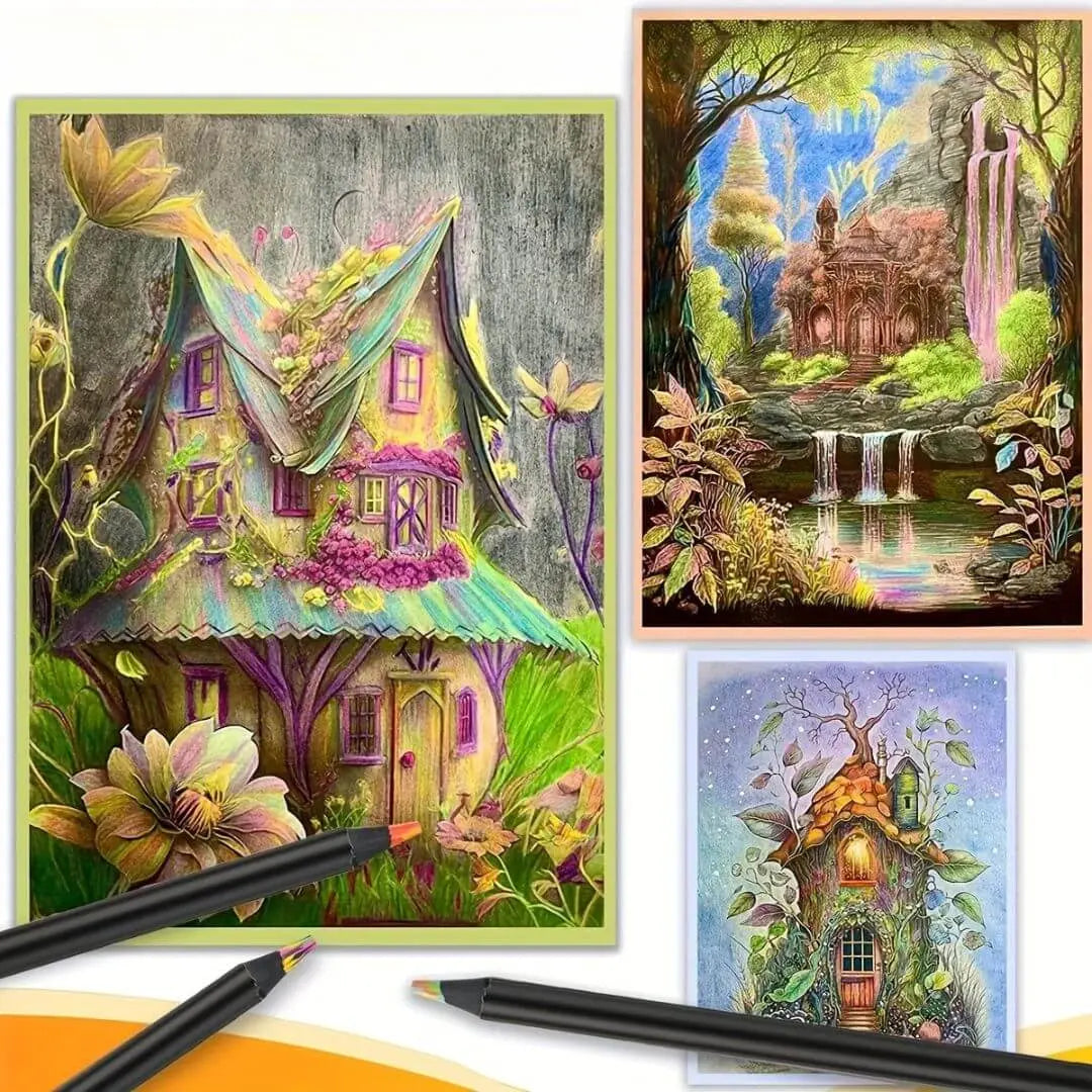 Crayons De Cire Empilables, Crayons De Couleur Pour Enfants, Crayons De
