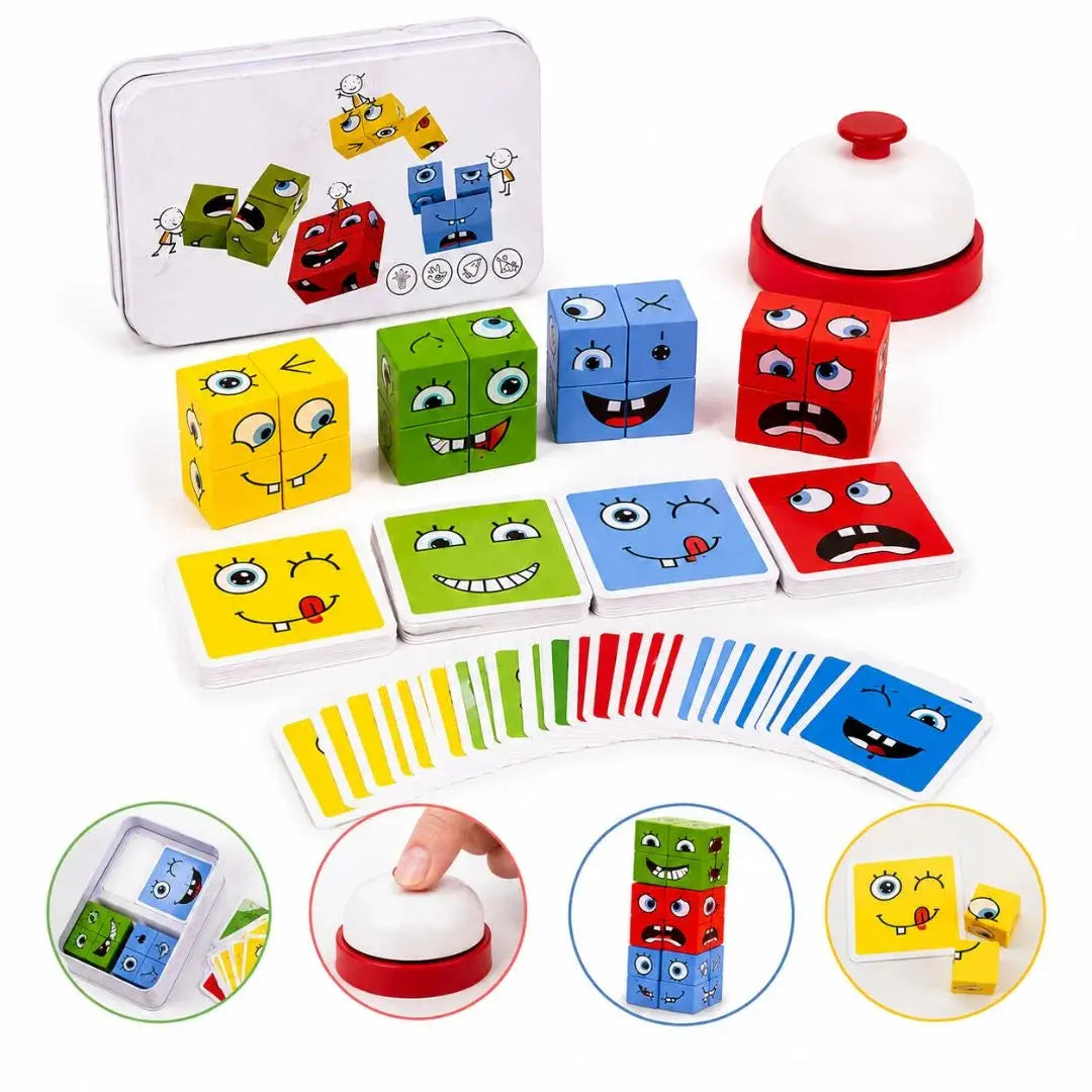 Cube Montessori Rubiksy – Jeu Éducatif – Dès 3 Ans 