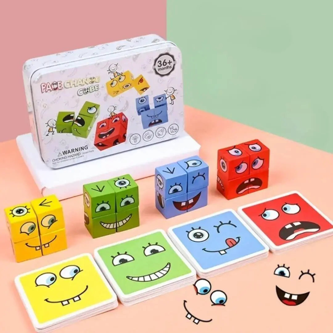 Cube Rubiksy Éducatif Montessori - Tangram Montessori™ 