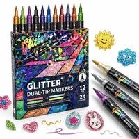 Feutres Shimmer Pailletés – Effet Scintillant 