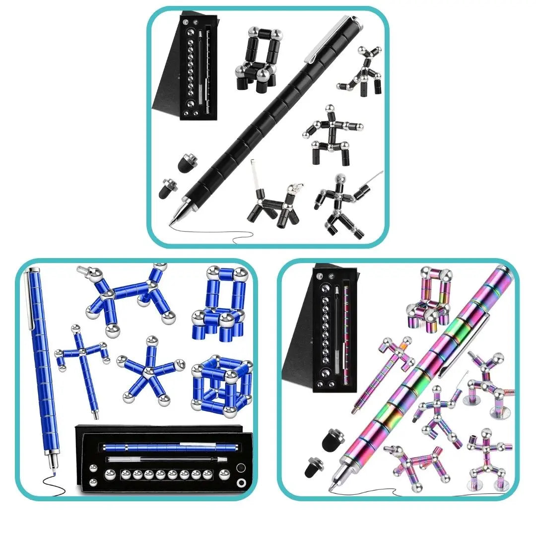 Fidget Stylo Magnétique 2-en-1 Créatif et Antistress - NeoMag™ 
