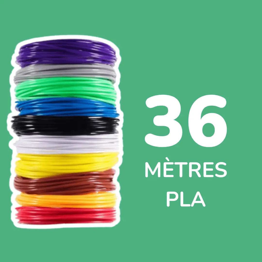 Filaments PLA Stylo 3D - Écologique - BBChoupette