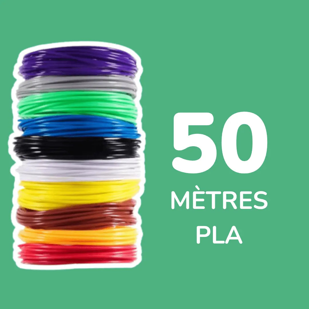 Filaments PLA Stylo 3D - Écologique - BBChoupette