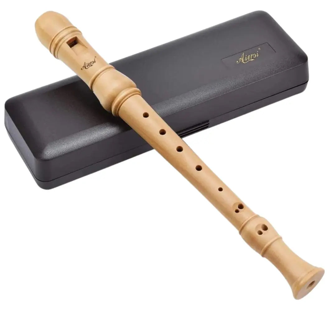 Flûte à bec soprano 3 pièces en bois d’érable - Aiersi™ 