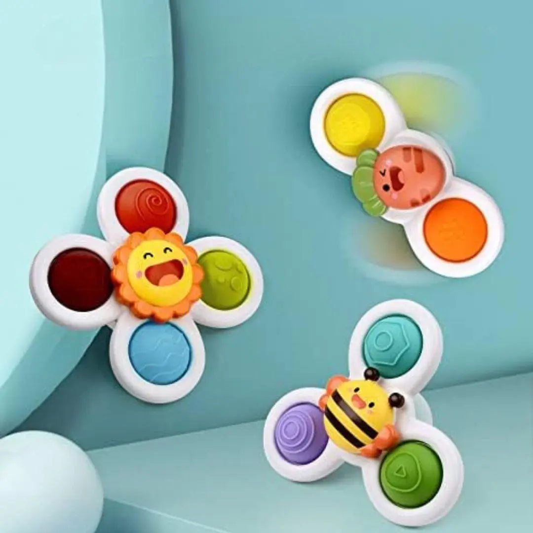 Hochet rotatif pour bébé - SpinnyFun™ 