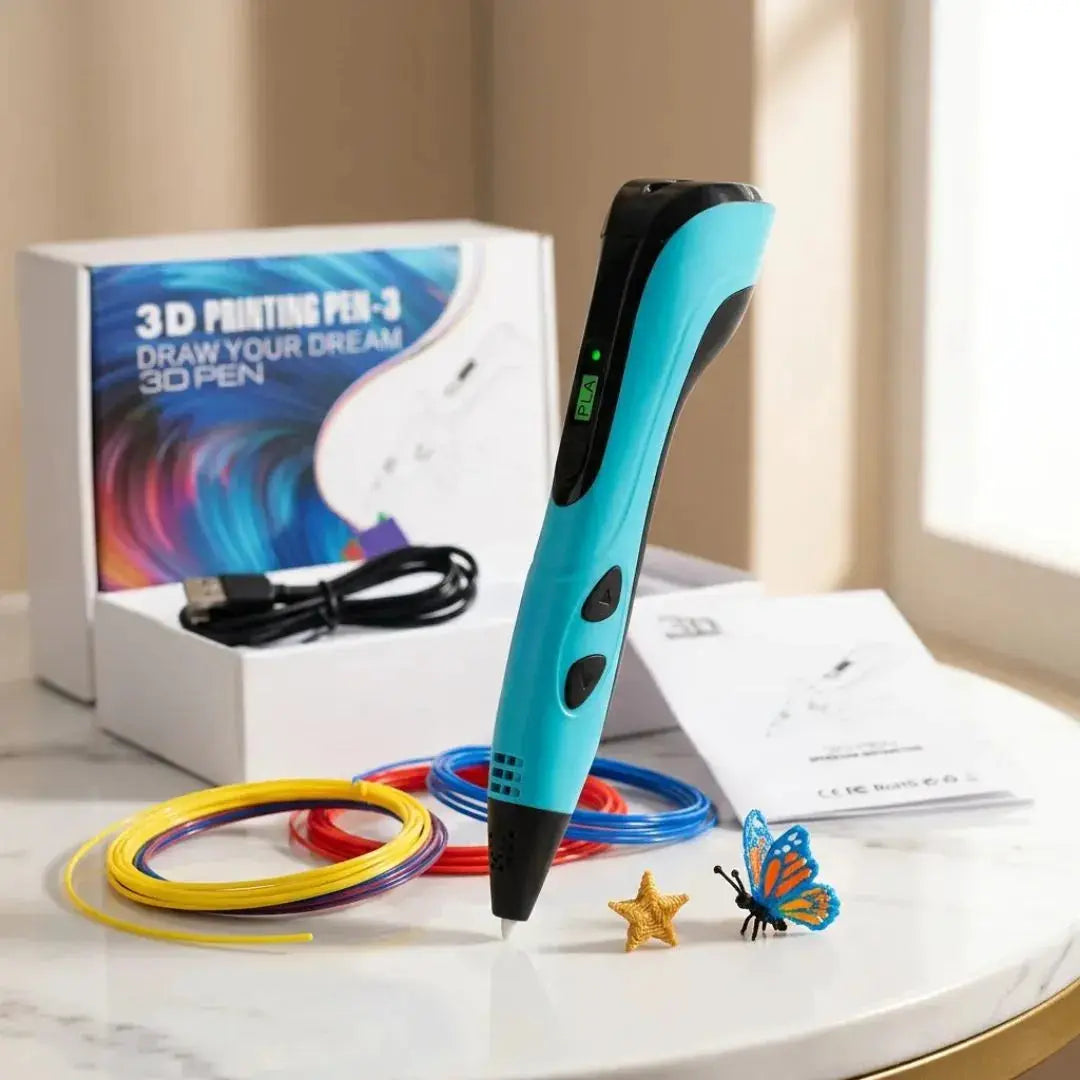 Impression 3d stylo dès 10 ans – Kit Créatif Haute Précision 