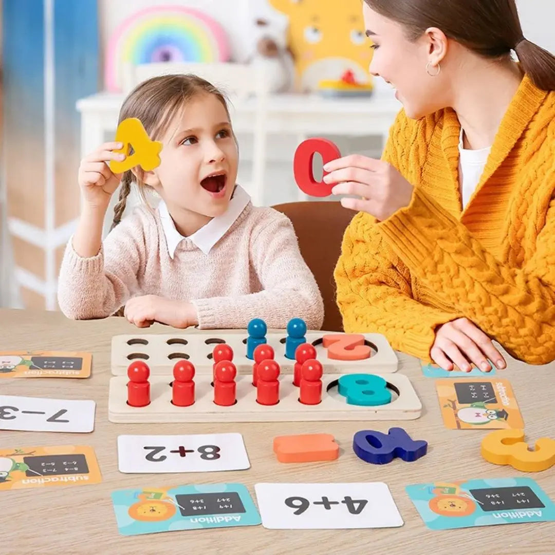 Jeu de Calcul Montessori - Numérovif™ 