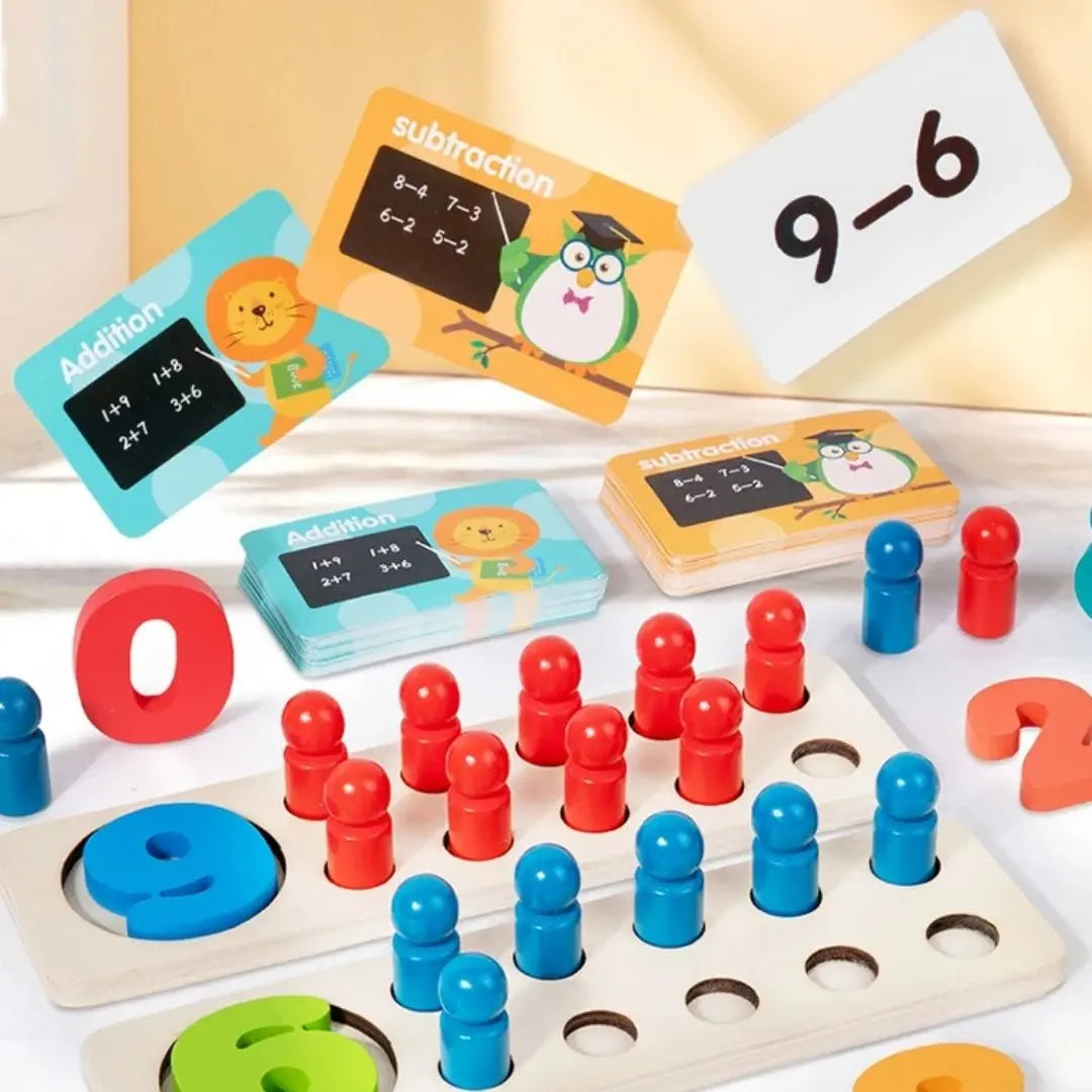 Jeu de Calcul Montessori - Numérovif™ 