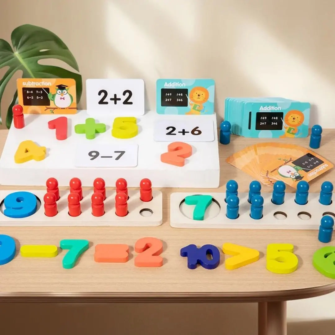 Jeu de Calcul Montessori - Numérovif™ 