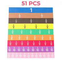Jeu de Fractions Interactif Montessori - FractionMaster™ 
