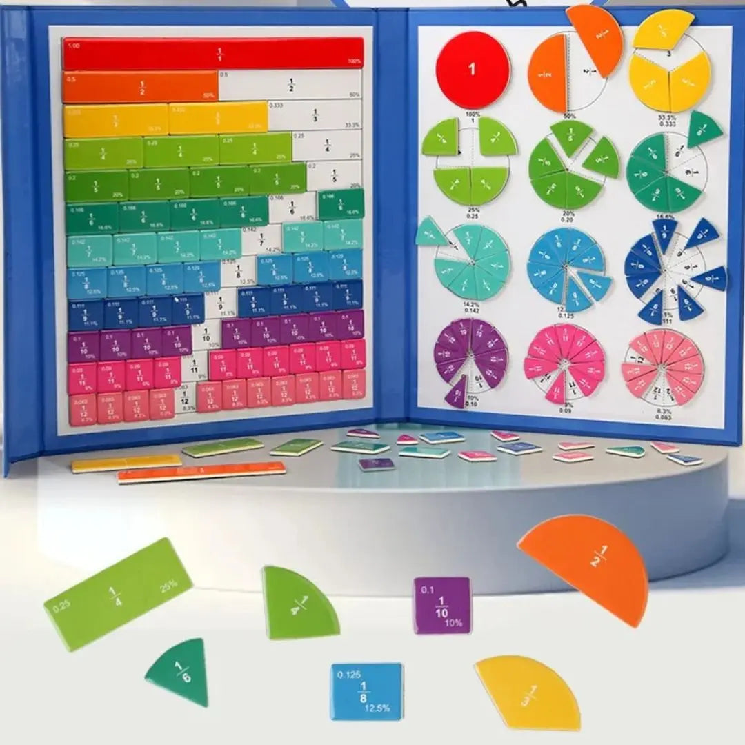 jeu-de-fractions-montessori-fraction-game-zebra-pieces-colorees