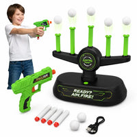 Jeu de Tir Enfant Cible Flottante – Balles en Lévitation Néon