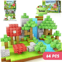 Jeu de construction magnétique – PixelWorld™ 