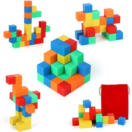Jeu de construction magnétique rotatif 360° – Magnetic Blocks™ 