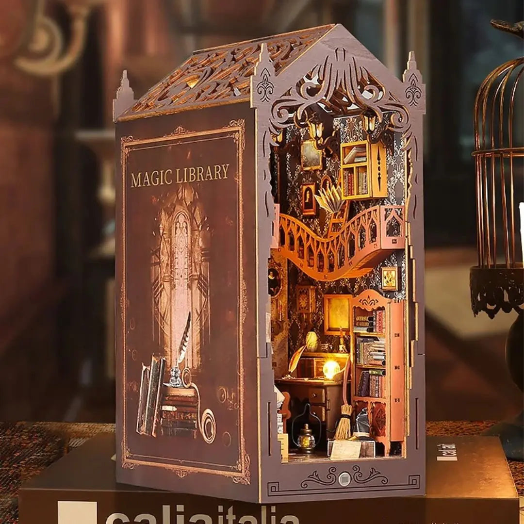 Kit DIY Book Nook Magic Library - SpellBound™ 