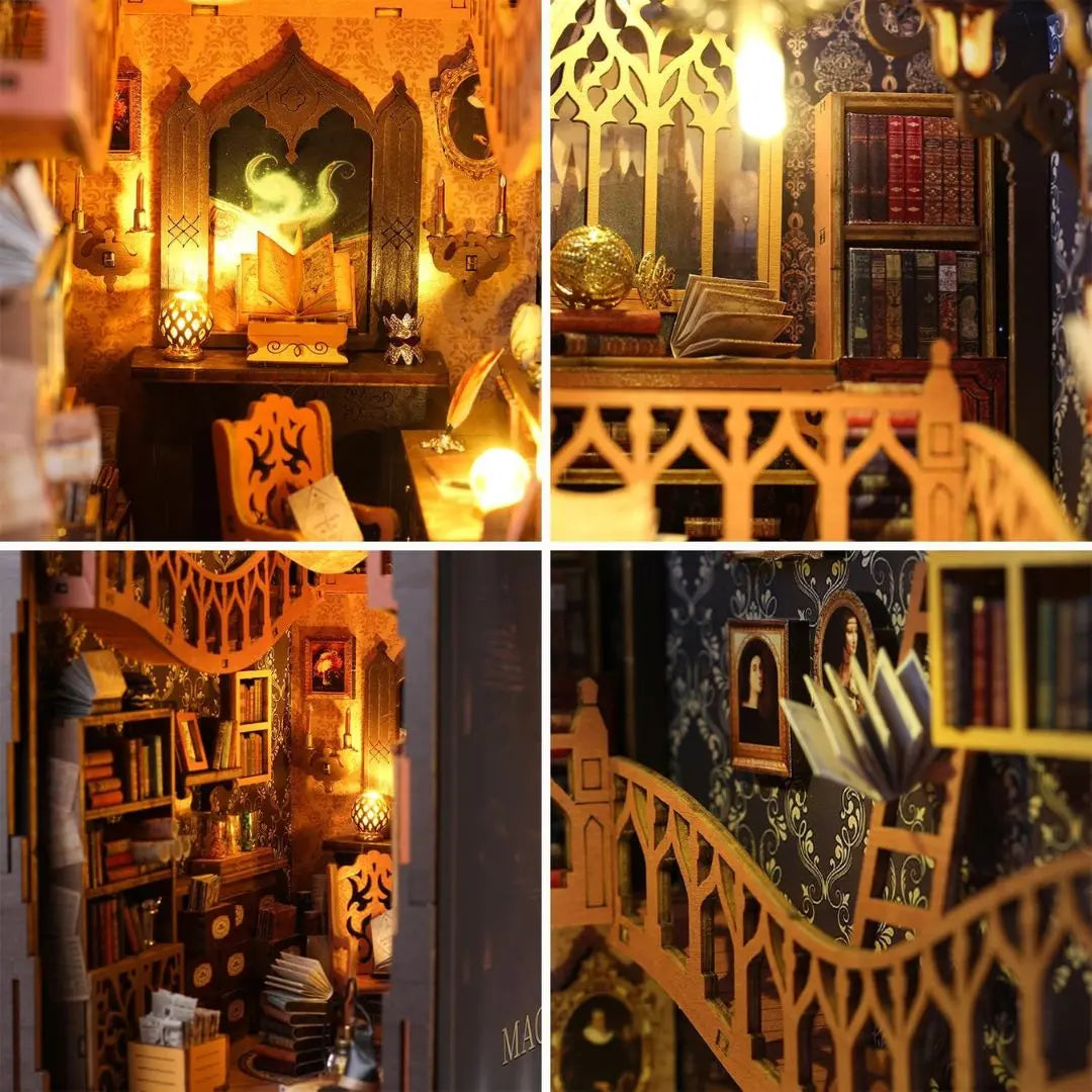 Kit DIY Book Nook Magic Library - SpellBound™ 