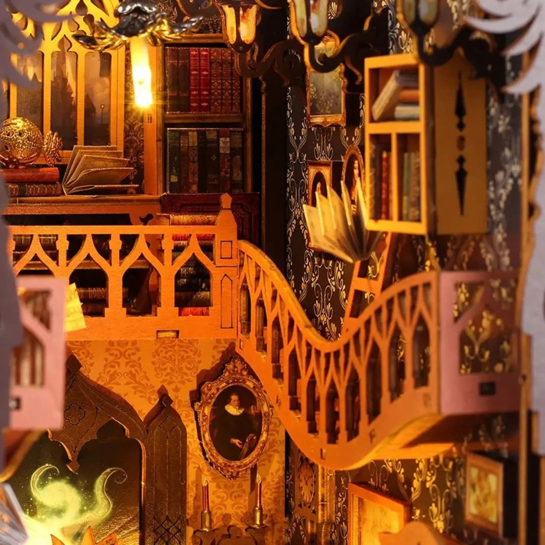 Kit DIY Book Nook Magic Library - SpellBound™ 