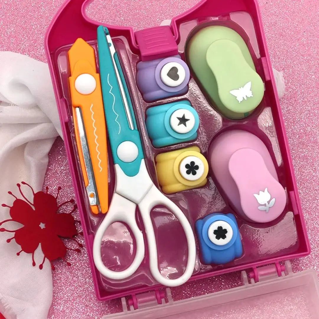 Kit DIY Créatif Enfant Perforateur pour Papier - ARTYFUN™ 