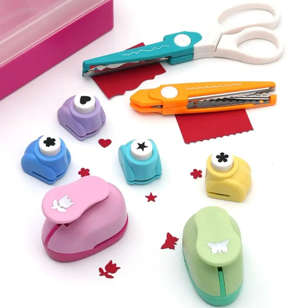 Kit DIY Créatif Enfant Perforateur pour Papier - ARTYFUN™ 