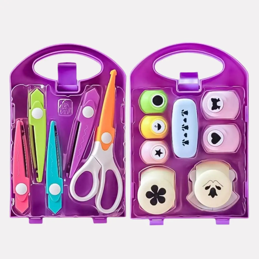 Kit DIY Créatif Enfant Perforateur pour Papier - ARTYFUN™ 