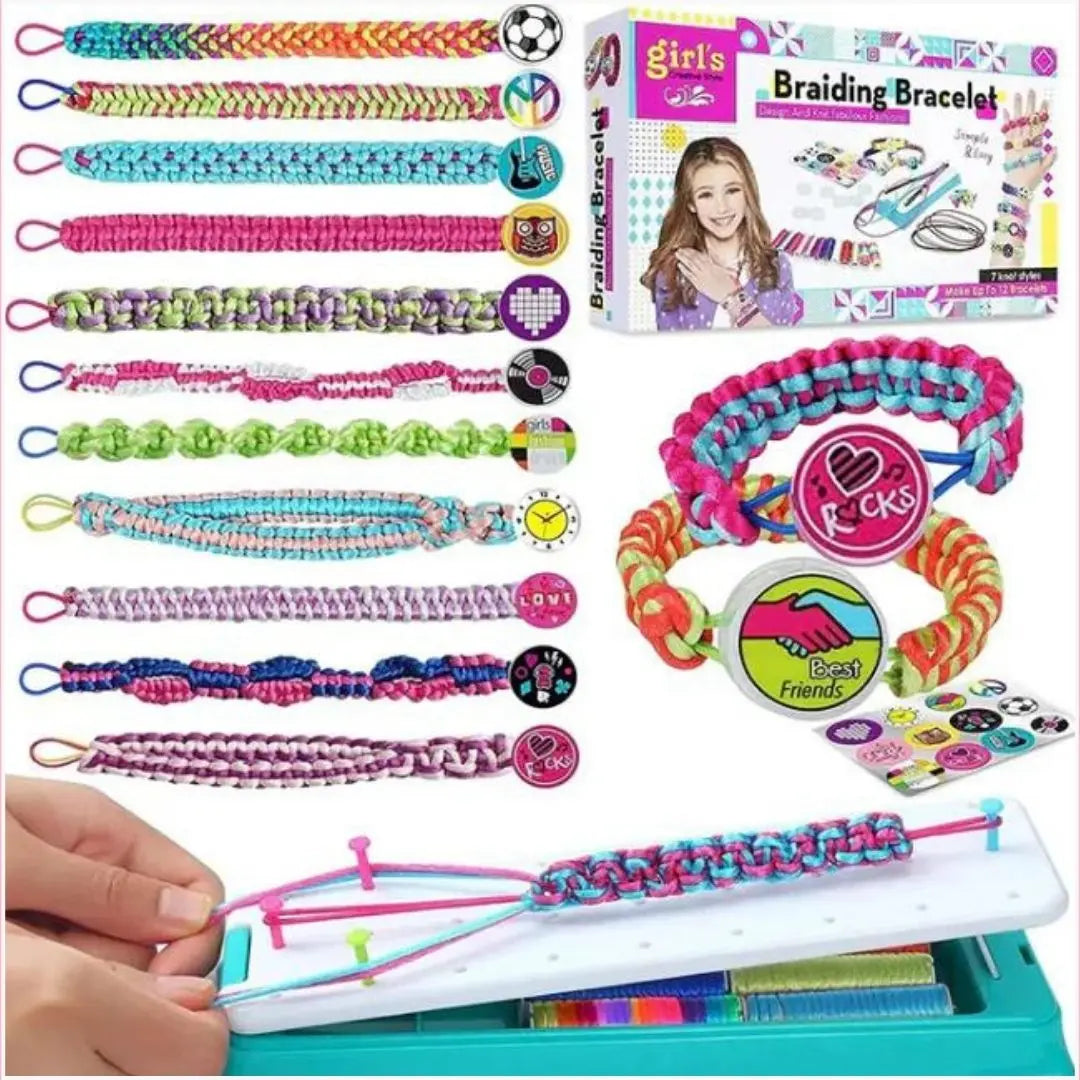 Kit de tressage de bracelet - BraceletFun™ 