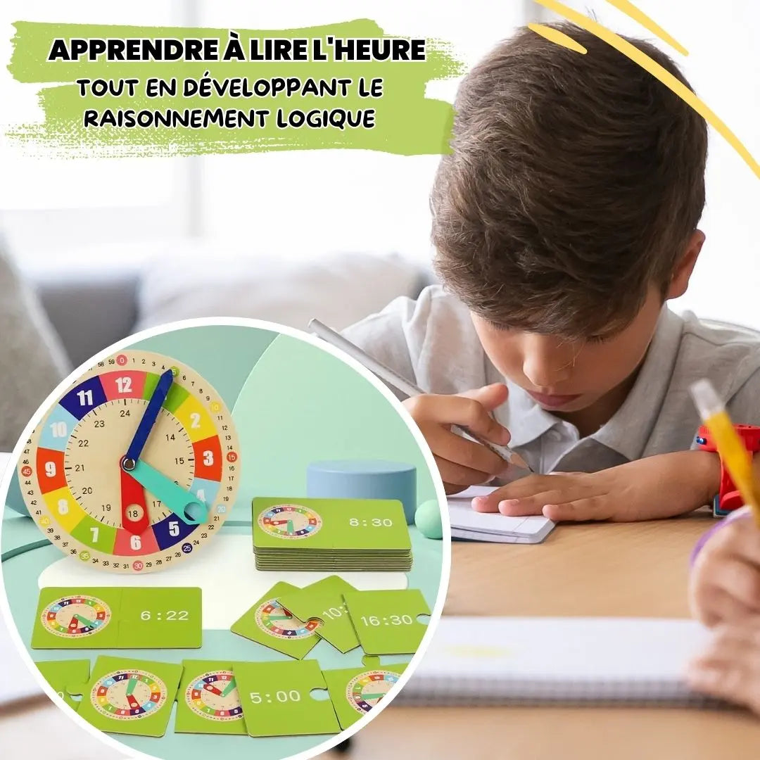 L'apprentissage du temps en s'amusant - HorloFun™ 